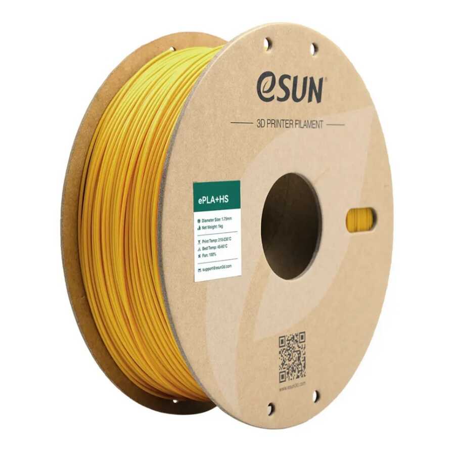 eSUN Hyper PLA+ Filament - Sarı - 1.75mm 1Kg