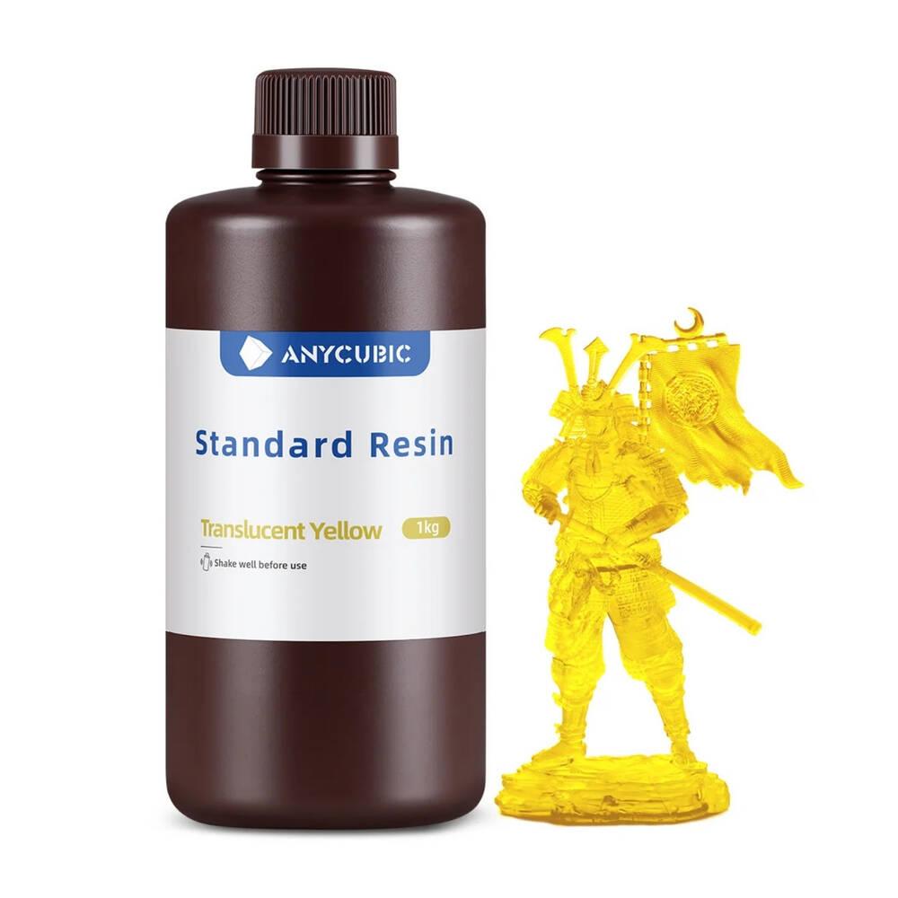 Anycubic Standart Reçine UV - Yarı Şeffaf Sarı - 1 Kg - SPTTY