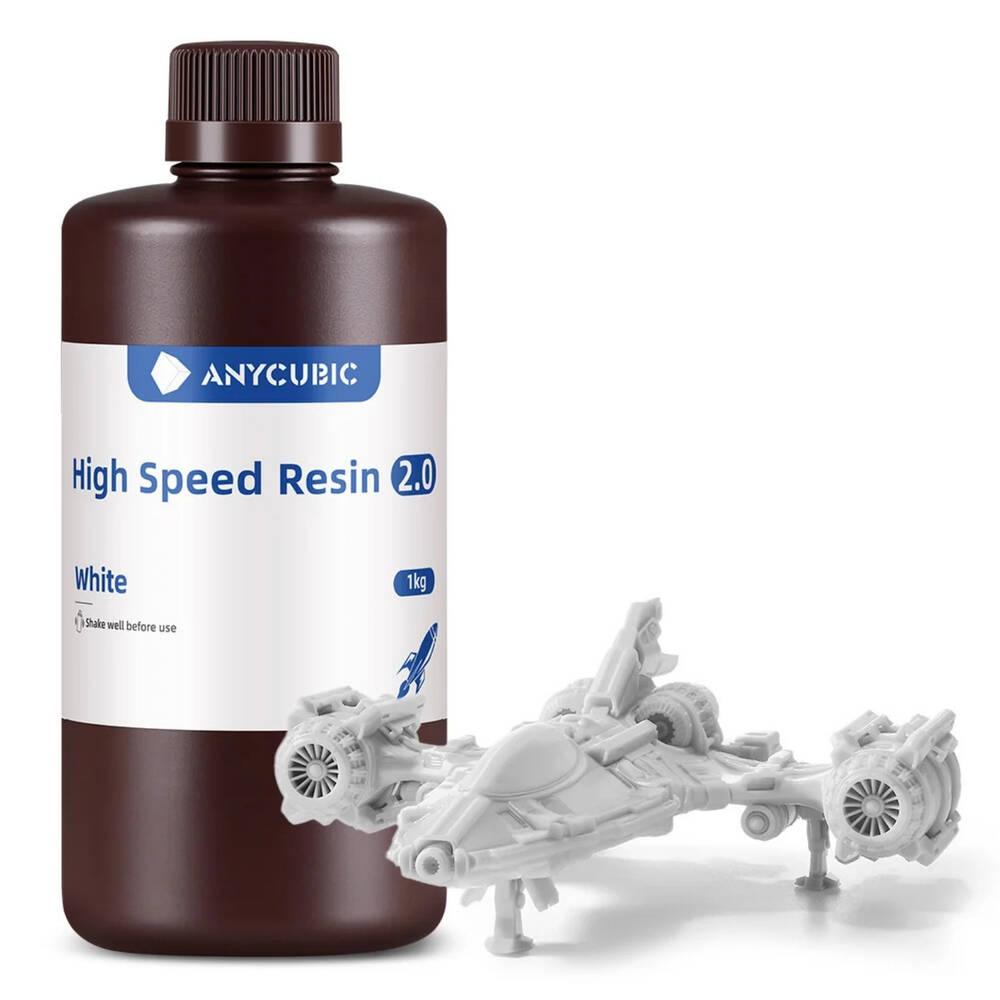 Anycubic High Speed 2.0 Reçine - Beyaz - 1 Kg - SGS2WH