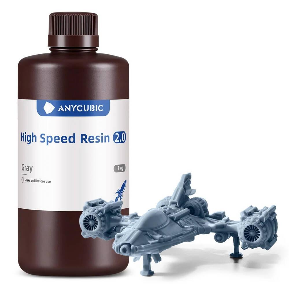 Anycubic High Speed 2.0 Reçine - Gri - 1 Kg - SGS2GY