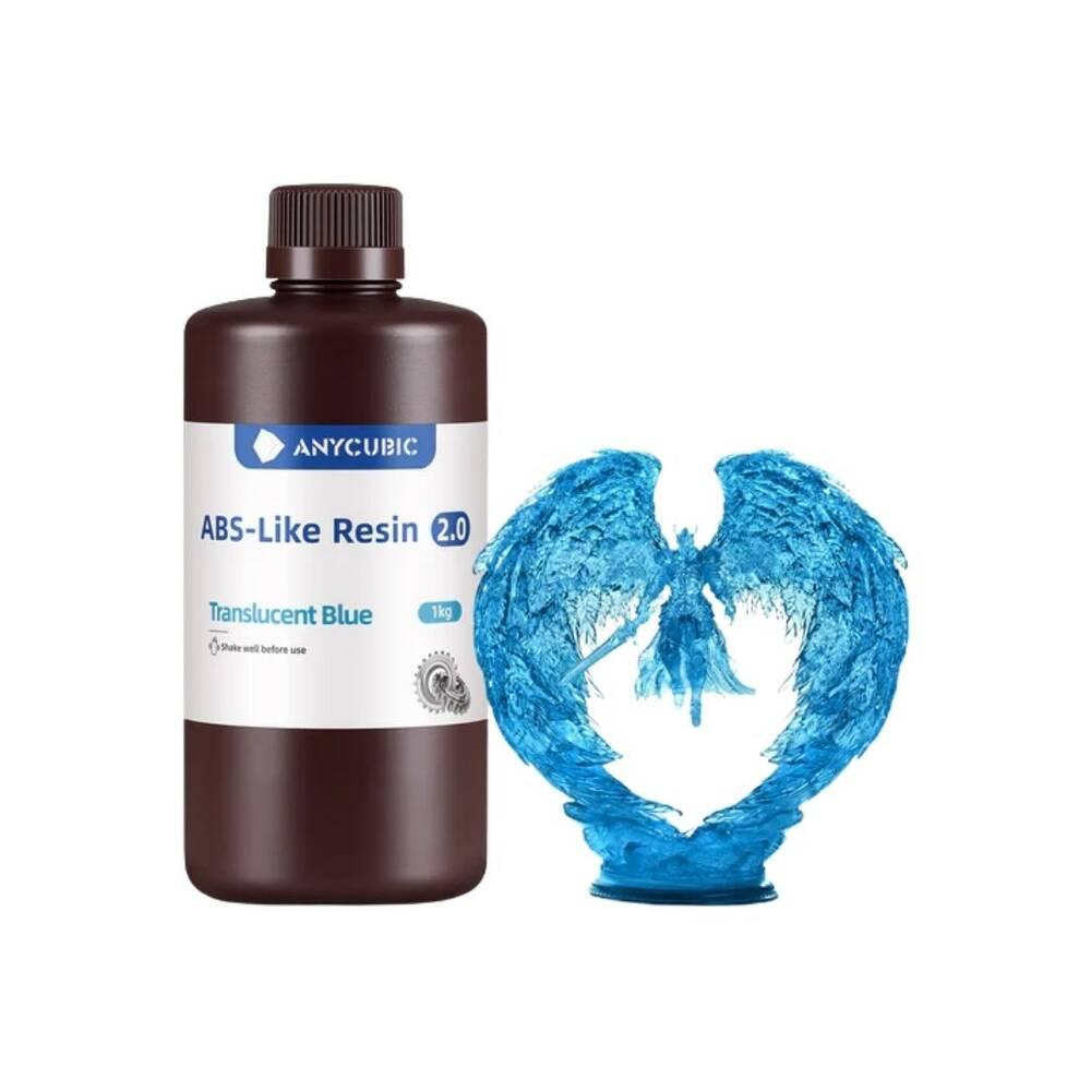 Anycubic ABS-Like Reçine 2.0 - Yarı Saydam Mavi - 1 Kg