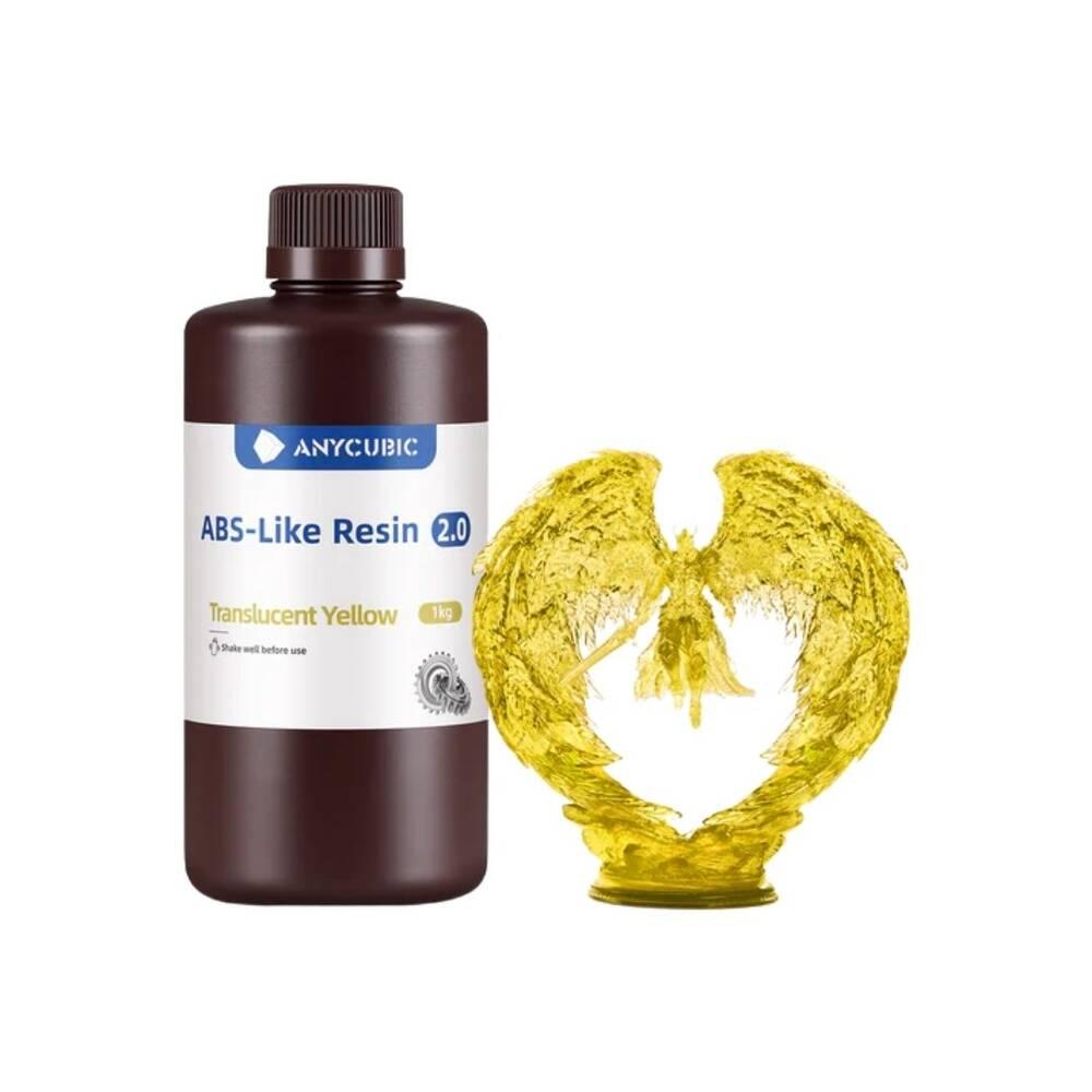 Anycubic ABS-Like Reçine 2.0 - Yarı Saydam Sarı - 1 Kg - SABL2TY