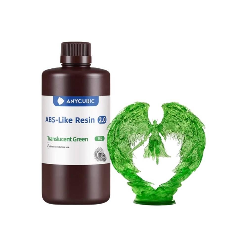 Anycubic ABS-Like Reçine 2.0 - Yarı Saydam Yeşil - 1 Kg