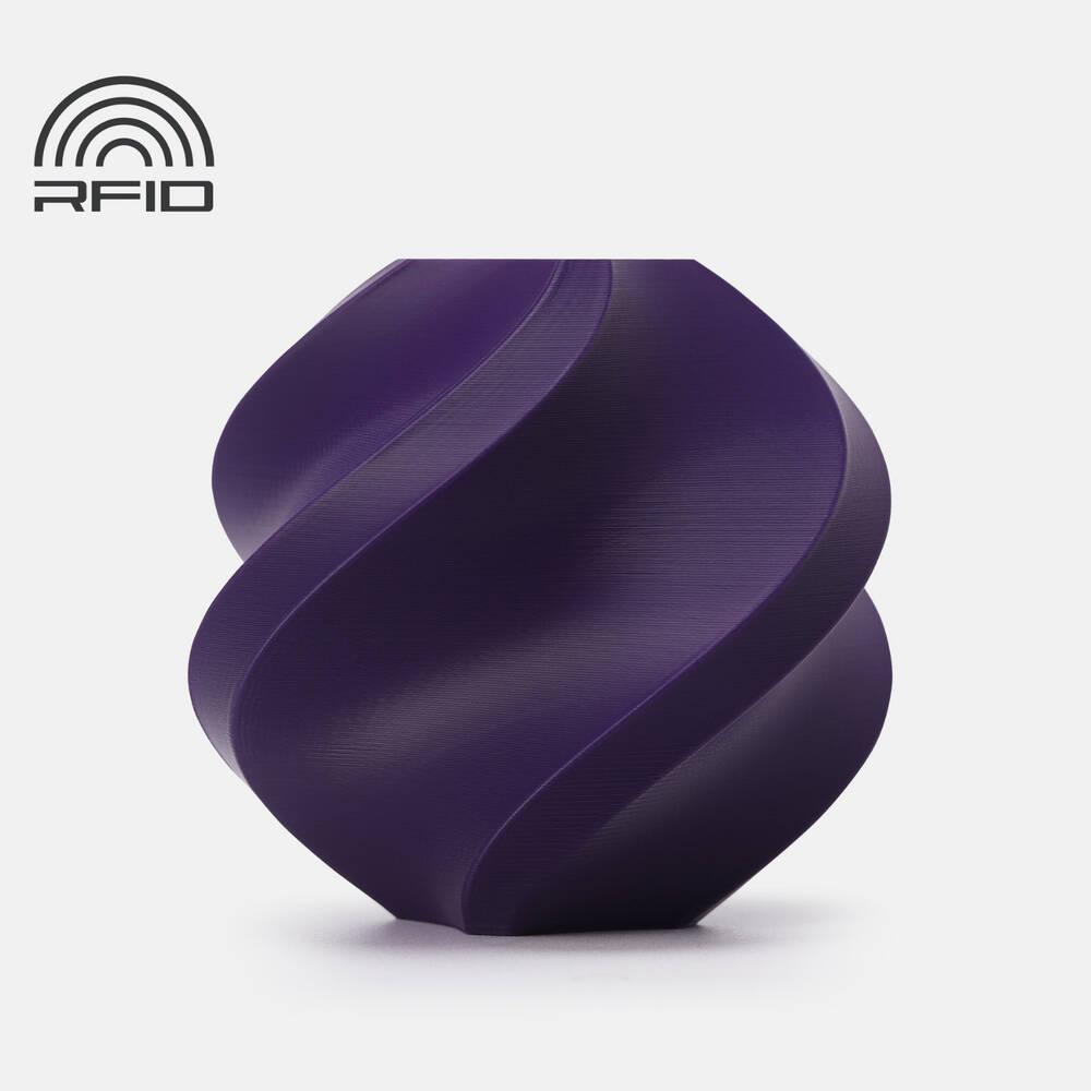 Bambu Lab PLA Basic Filament - Koyu Mor - 1 Kg - Makarasız