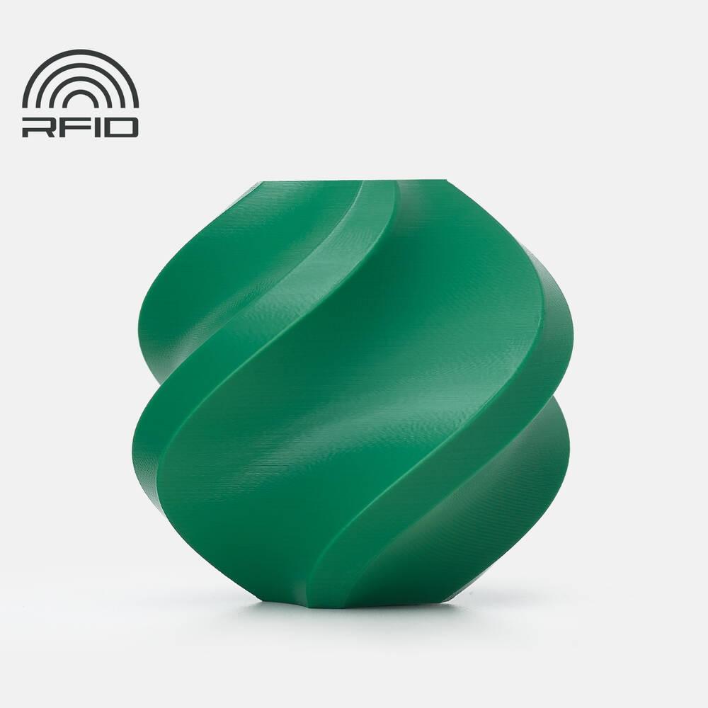 Bambu Lab PLA Basic Filament - Koyu Yeşil - 1 Kg - Makarasız