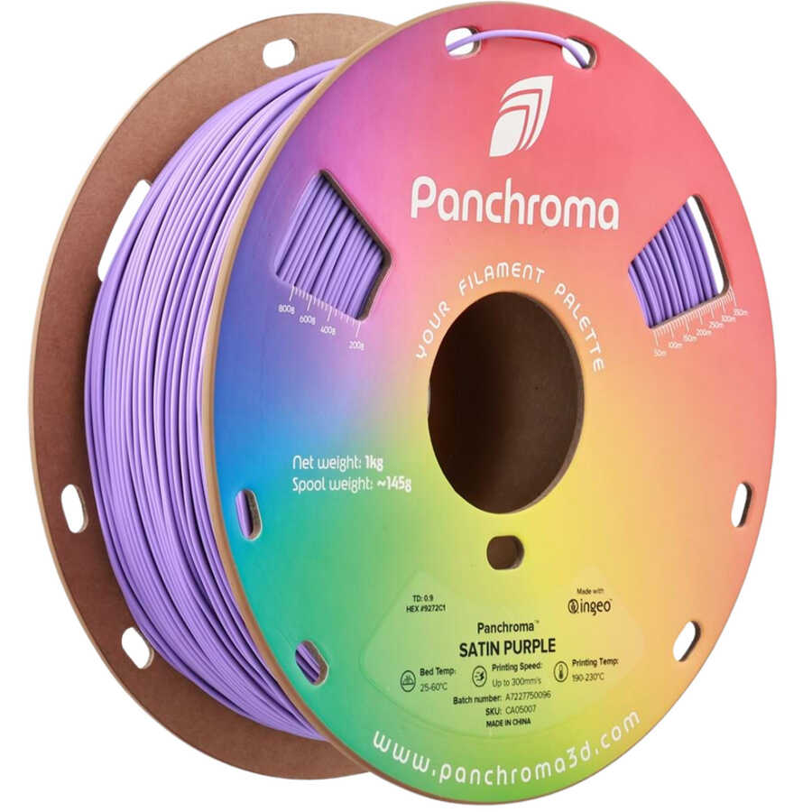 Panchroma PLA Saten Mor Filament 1.75mm 1Kg