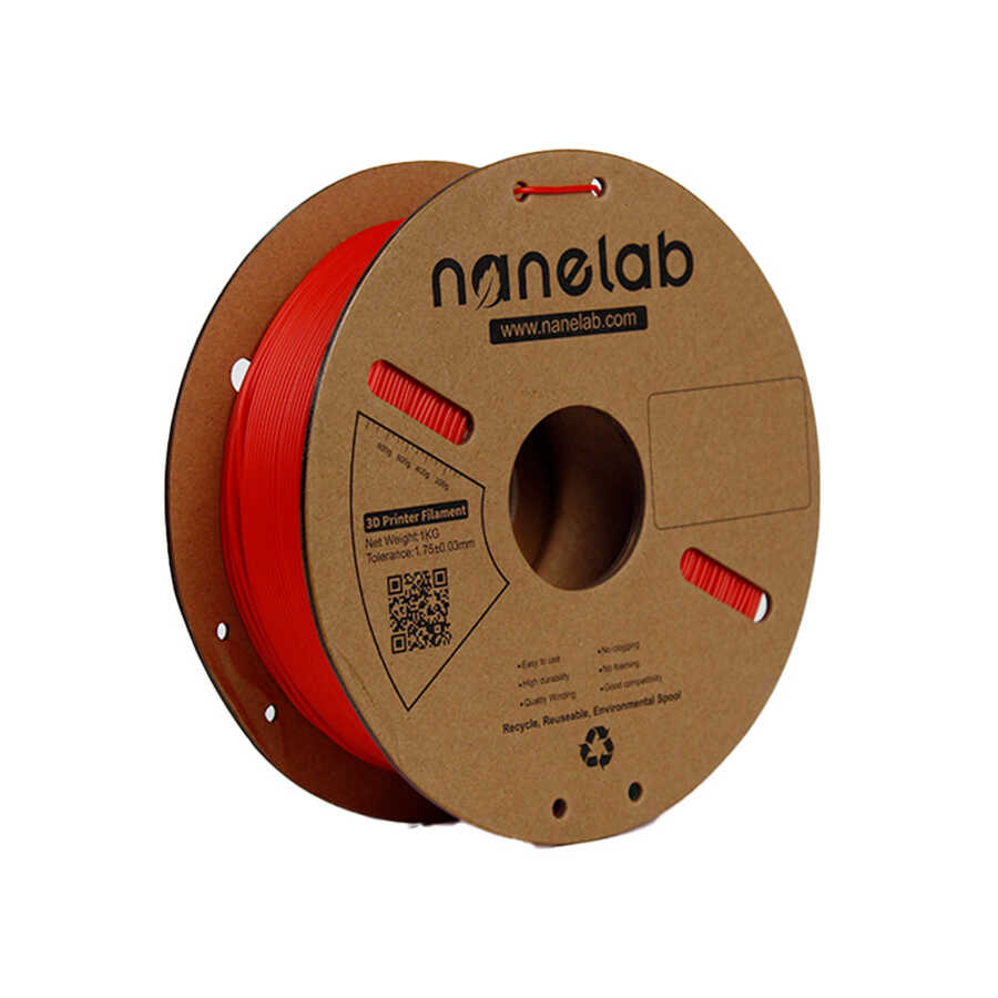 Nanelab Kırmızı TPU (Esnek) Filament - 1 Kg - 1.75mm