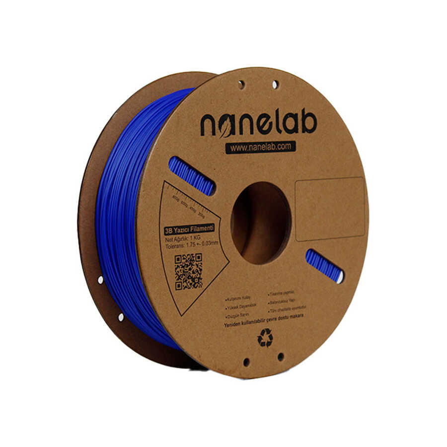 Nanelab Mavi TPU (Esnek) Filament - 1 Kg - 1.75mm