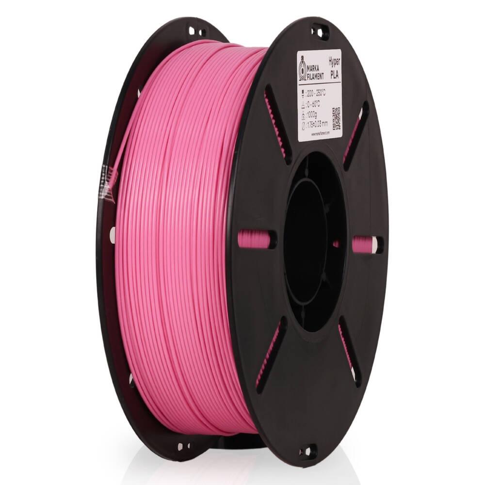 Marka Filament Hyper PLA - Pembe - 1.75mm 1Kg