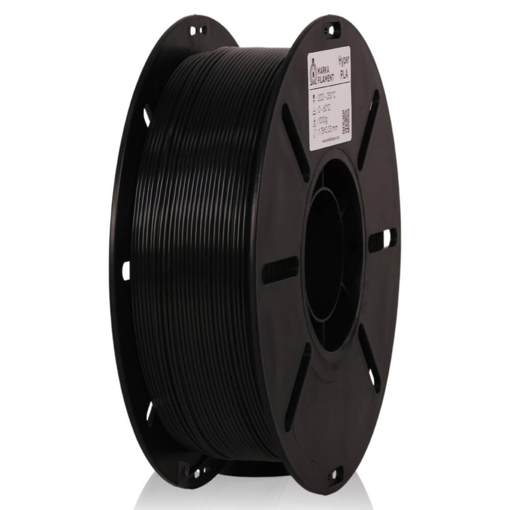 Marka Filament Hyper PLA - Siyah - 1.75mm 1Kg