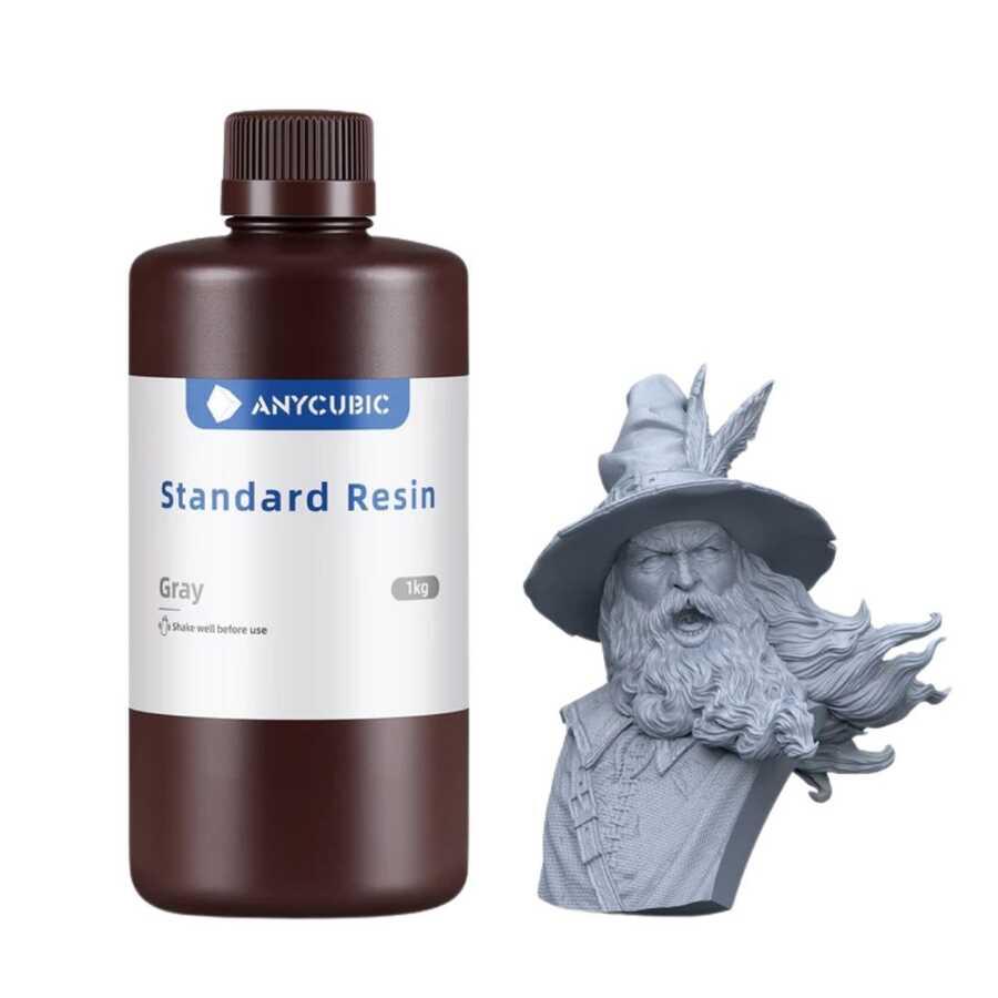 Anycubic Standart Reçine UV - Gri - 1 Kg - SPTGY