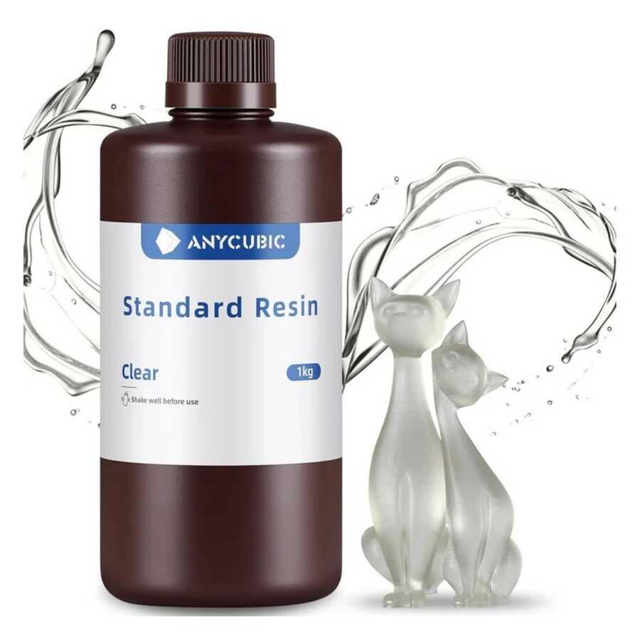 Anycubic Standart Reçine UV - Şeffaf - 1 Kg - SPTCL