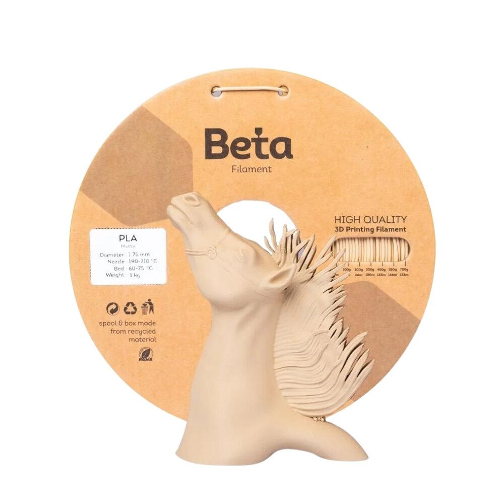 Beta PLA-Matte Filament Kraft - 1.75mm 1 Kg