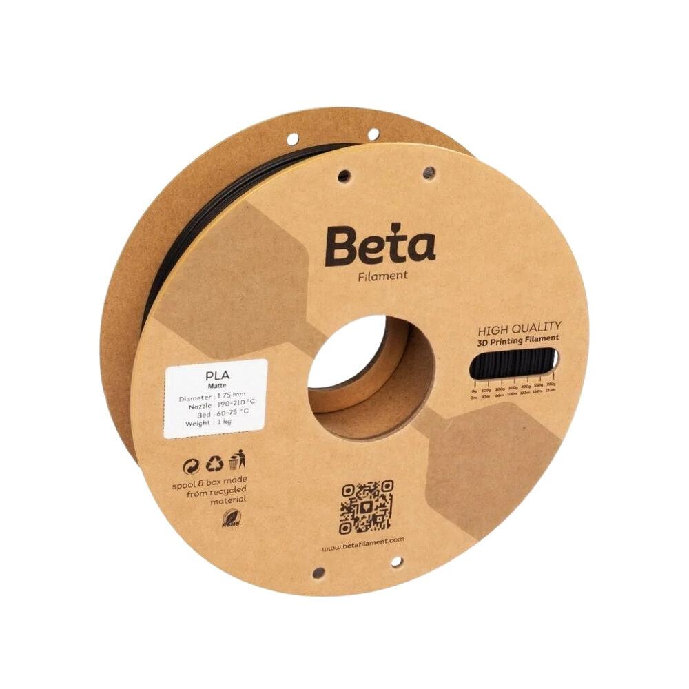 Beta PLA-Matte Filament Siyah - 1.75mm 1 Kg