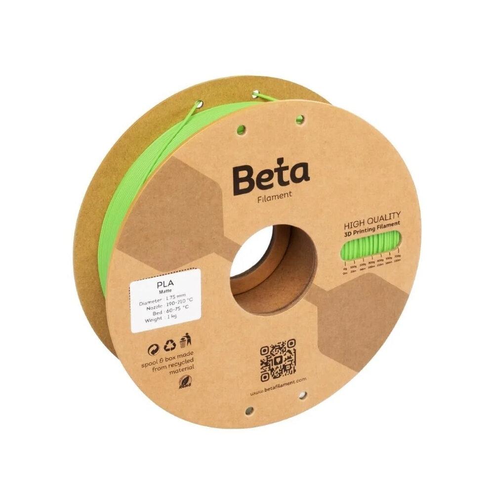 Beta PLA-Matte Filament Scallion Green - 1.75mm - 1 Kg