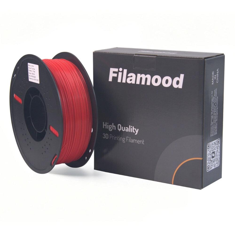 Filamood PLA+ Gerçek Kırmızı Filament 1.75mm 1Kg