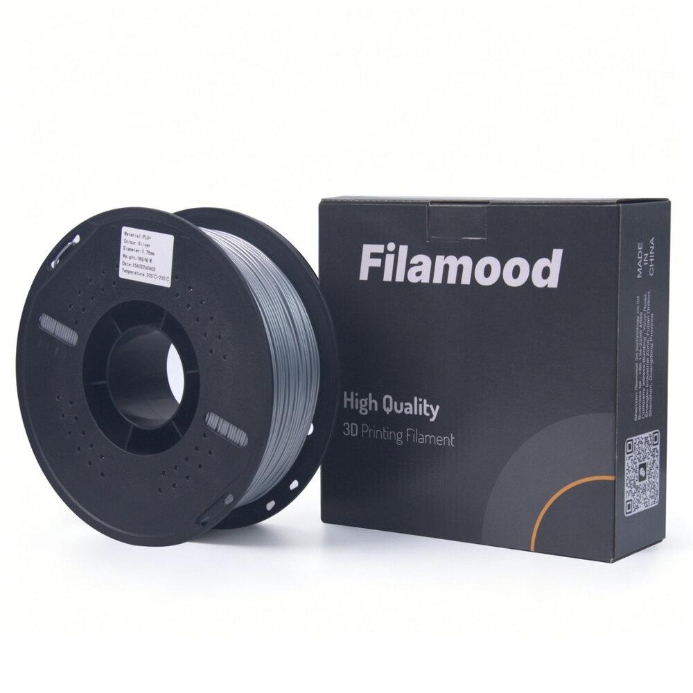 Filamood PLA+ Gümüş Filament 1.75mm 1Kg