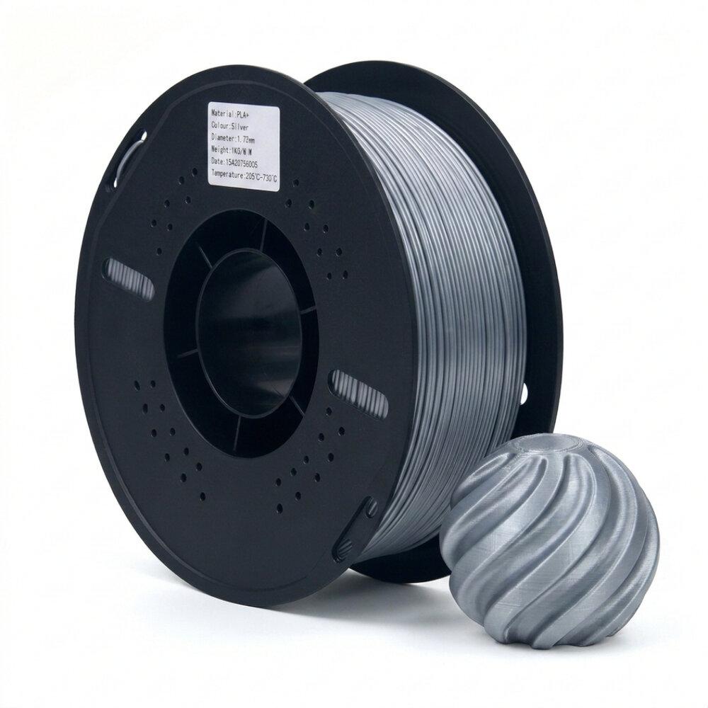 Filamood PLA+ Gümüş Filament 1.75mm 1Kg